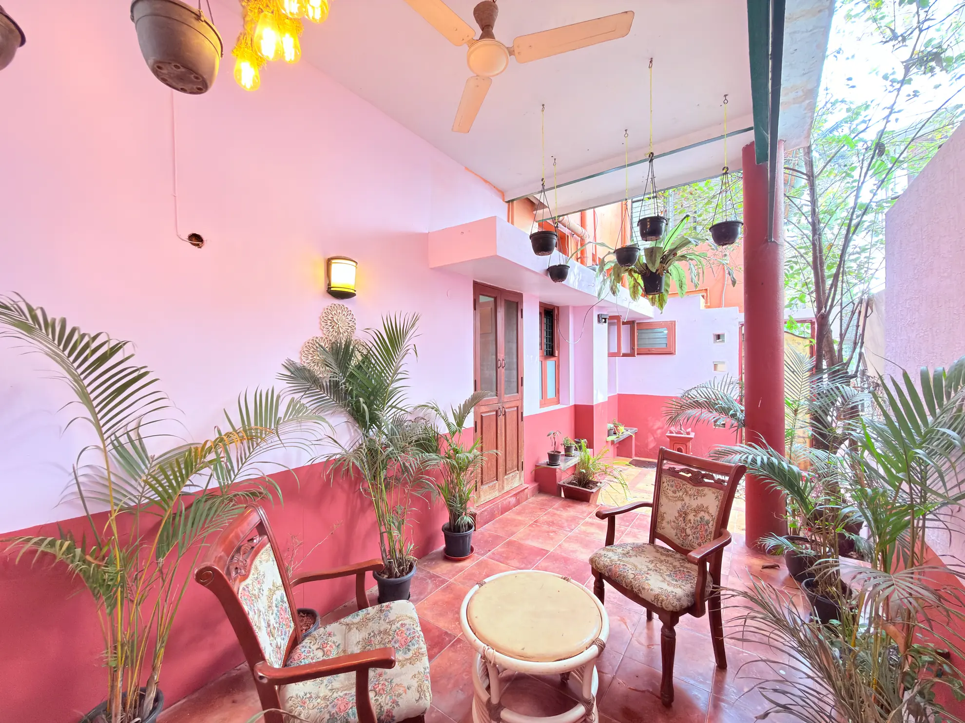 Outdoor Patio 3 at Vana Vista, Bengaluru