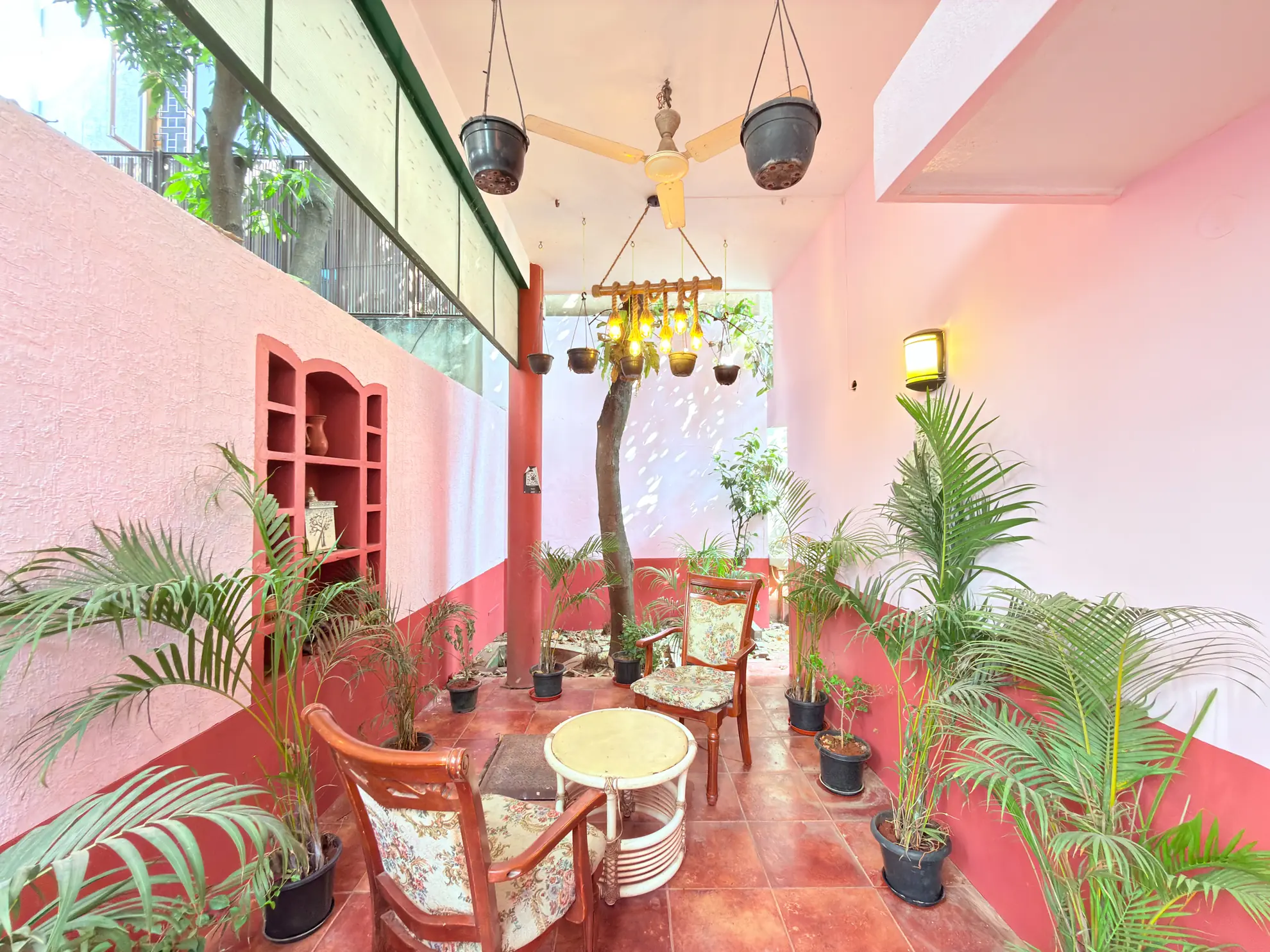 Outdoor Patio 2 at Vana Vista, Bengaluru