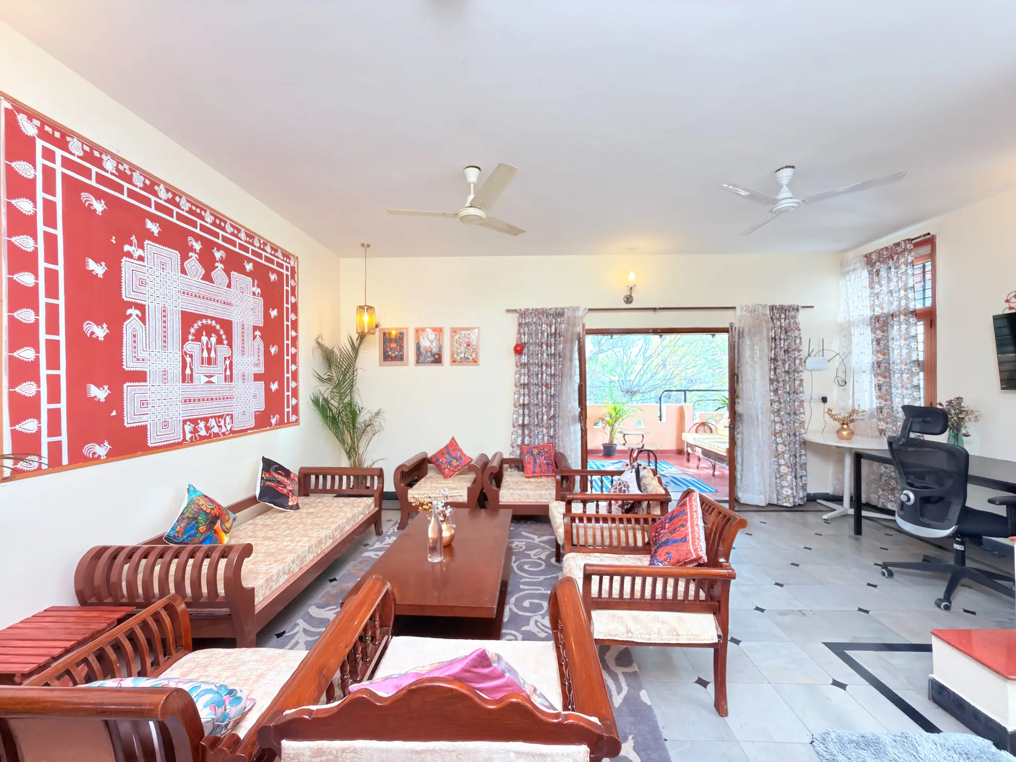 Living Area 4 at Vana Vista, Bengaluru