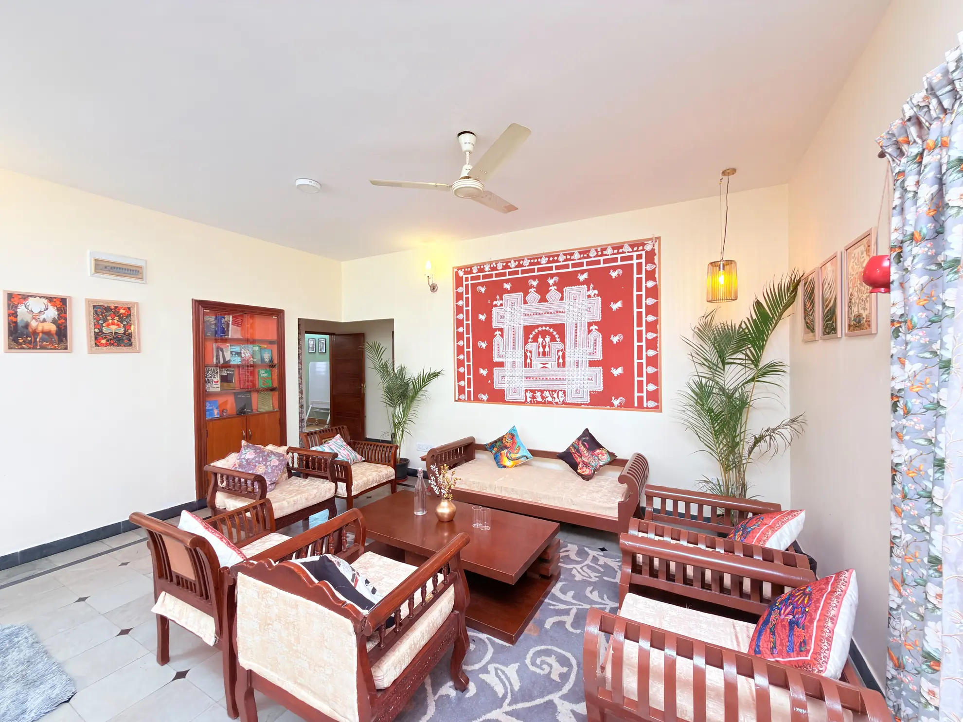 Living Area 2 at Vana Vista, Bengaluru