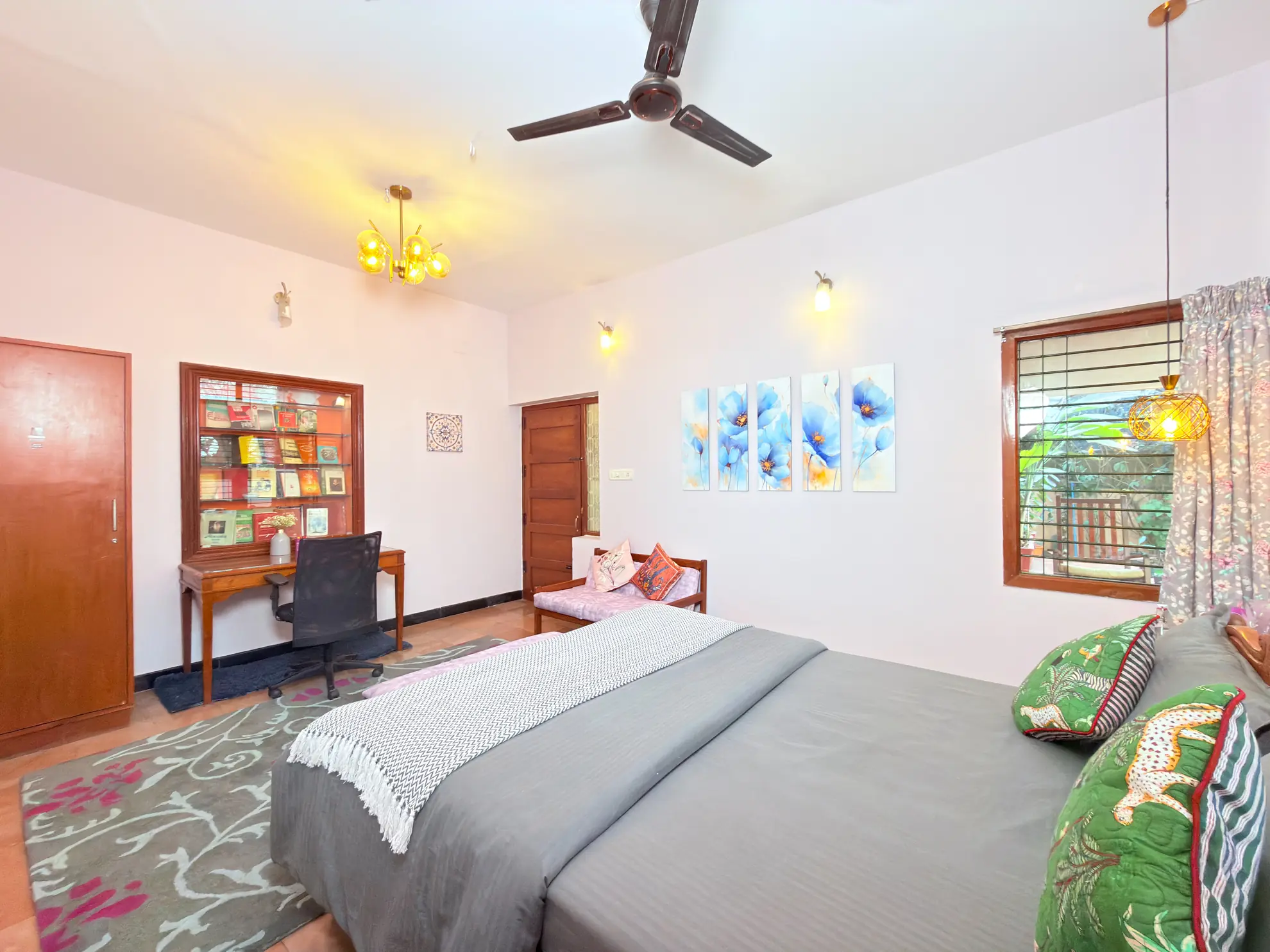 First Bedroom 6 at Vana Vista, Bengaluru