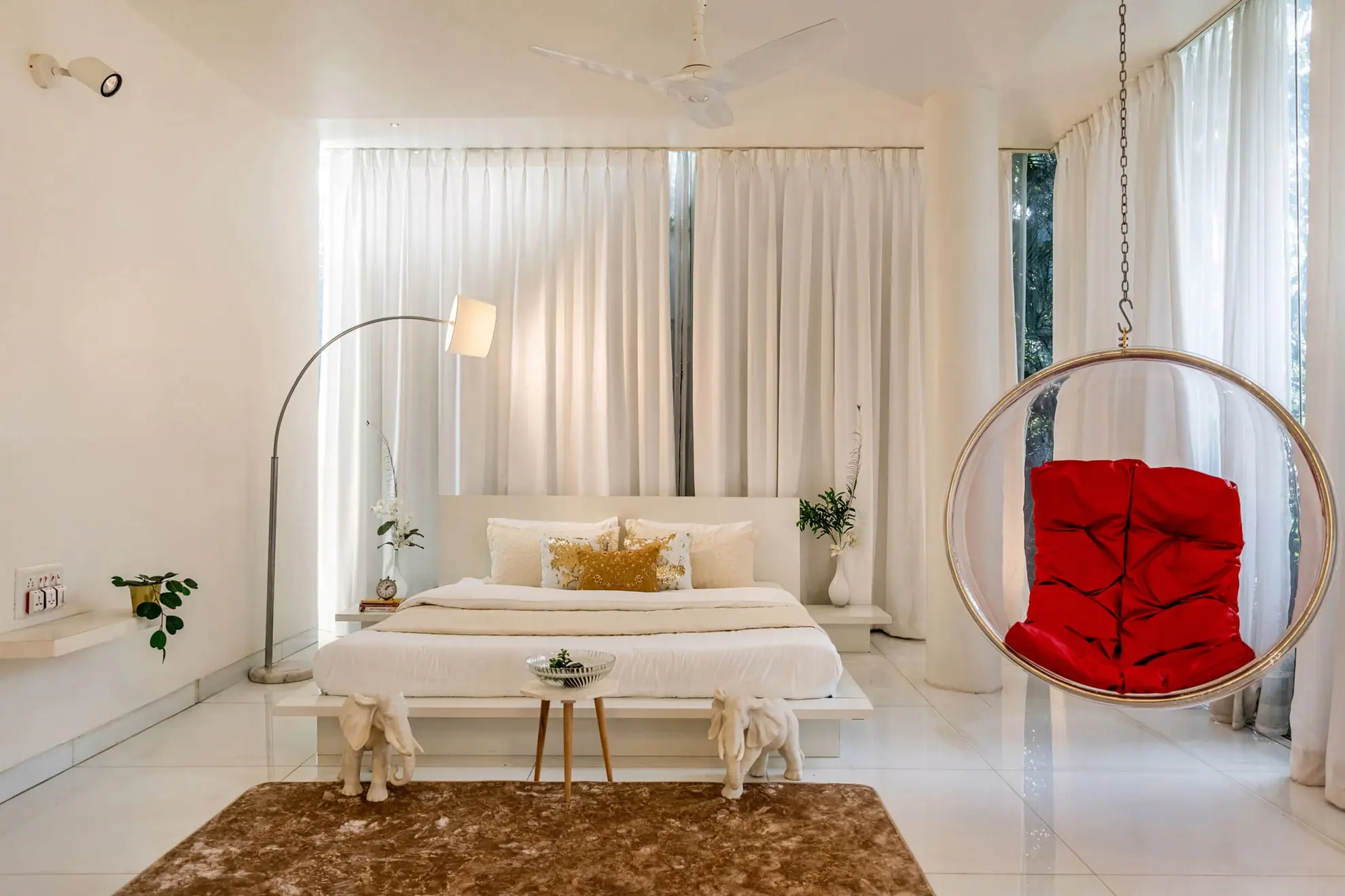 Third Bedroom 2 at Crystal Hall, Bengaluru