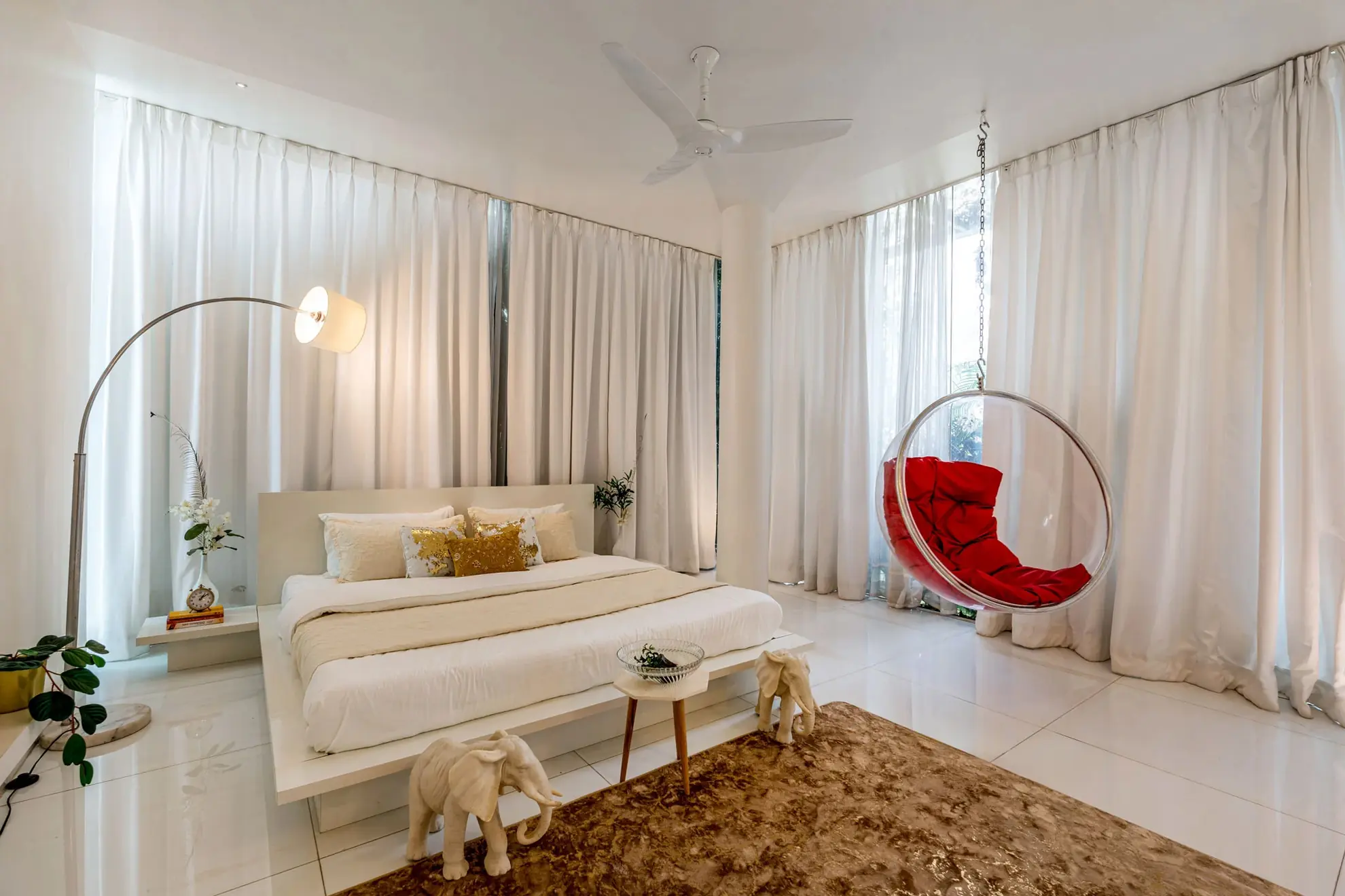 Third Bedroom 1 at Crystal Hall, Bengaluru
