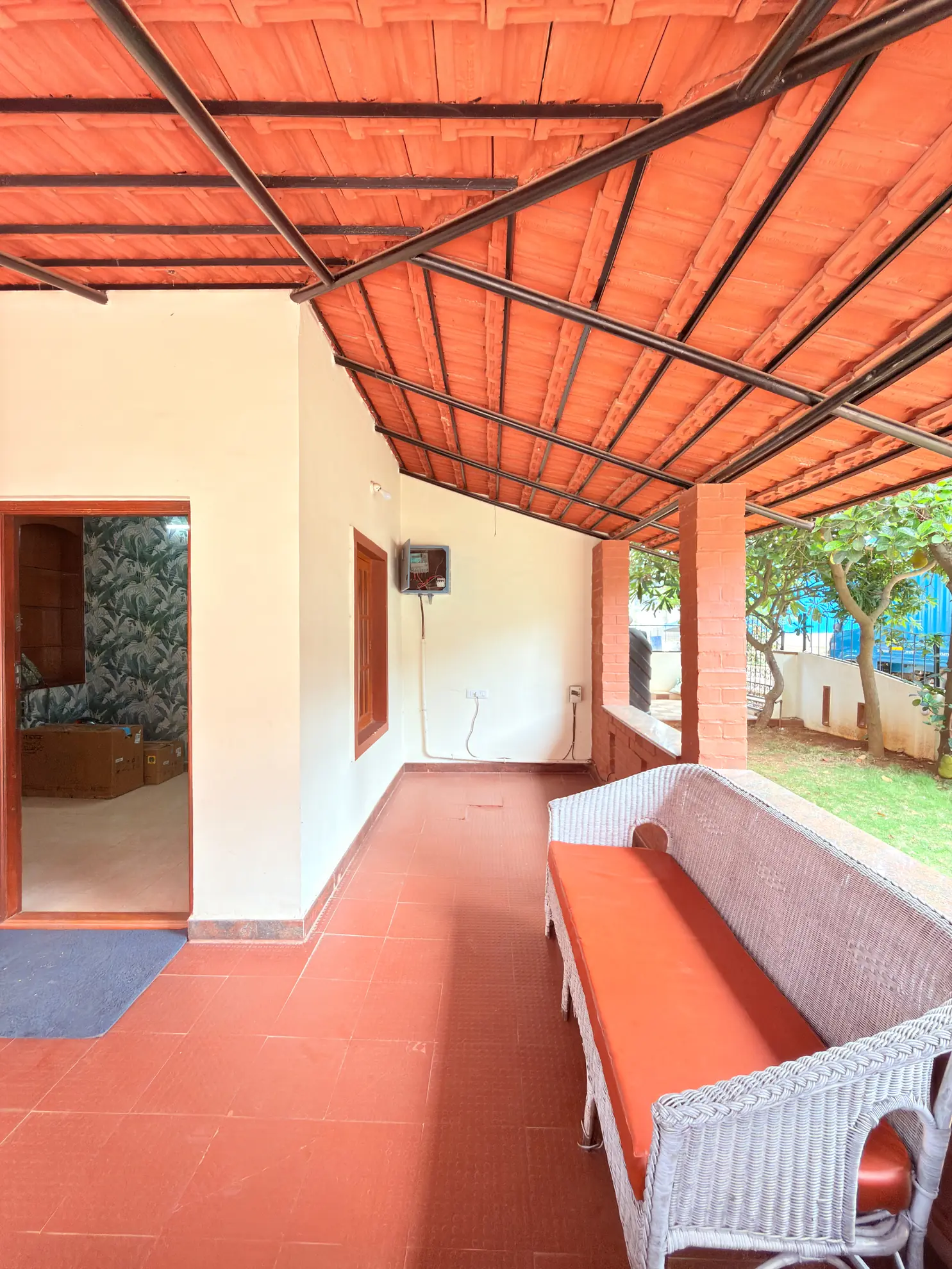 Outdoor Patio 2 at Silicon Hideaway, Bengaluru
