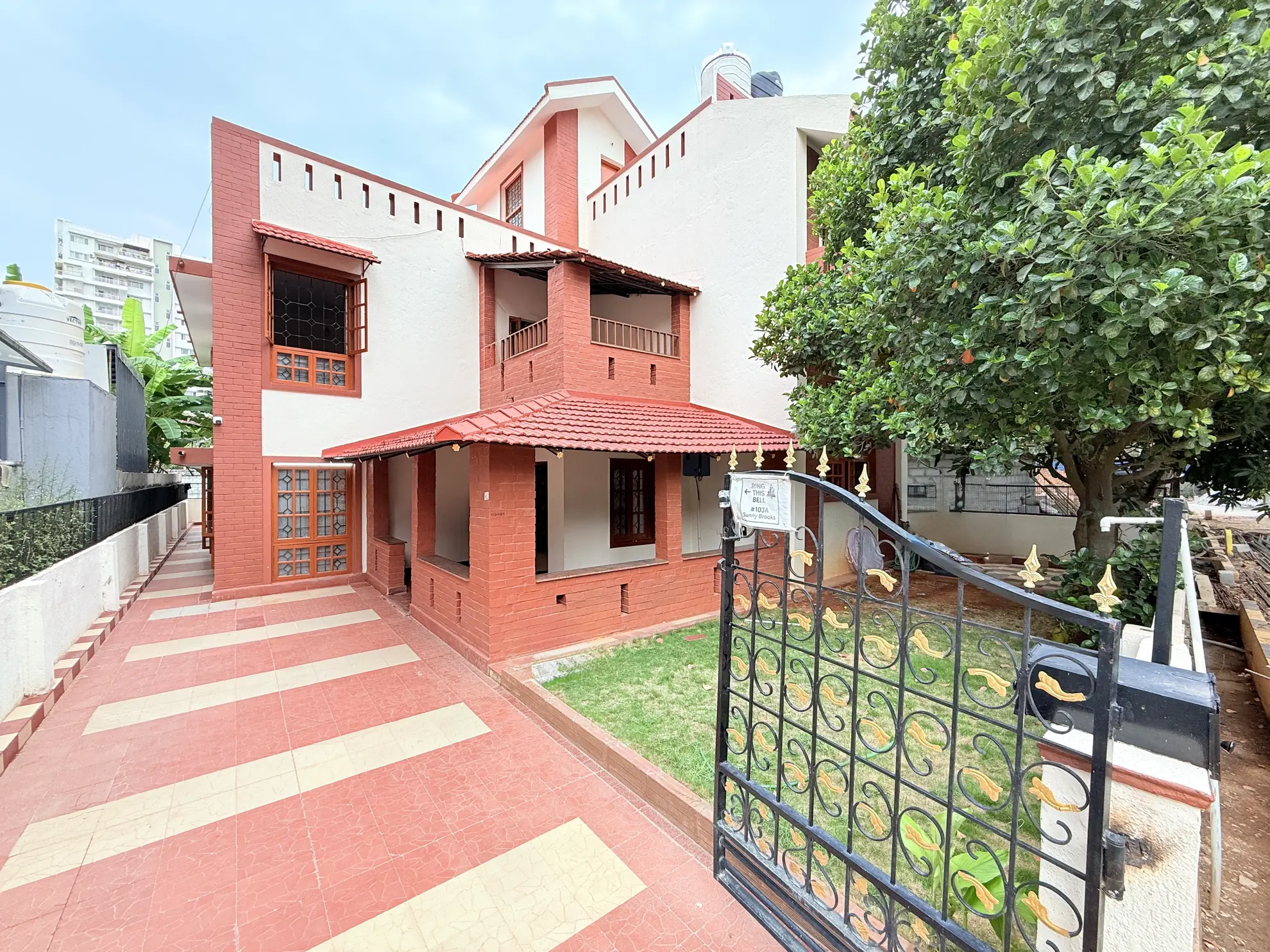 Entrance and Parking 2 at Silicon Hideaway, Bengaluru