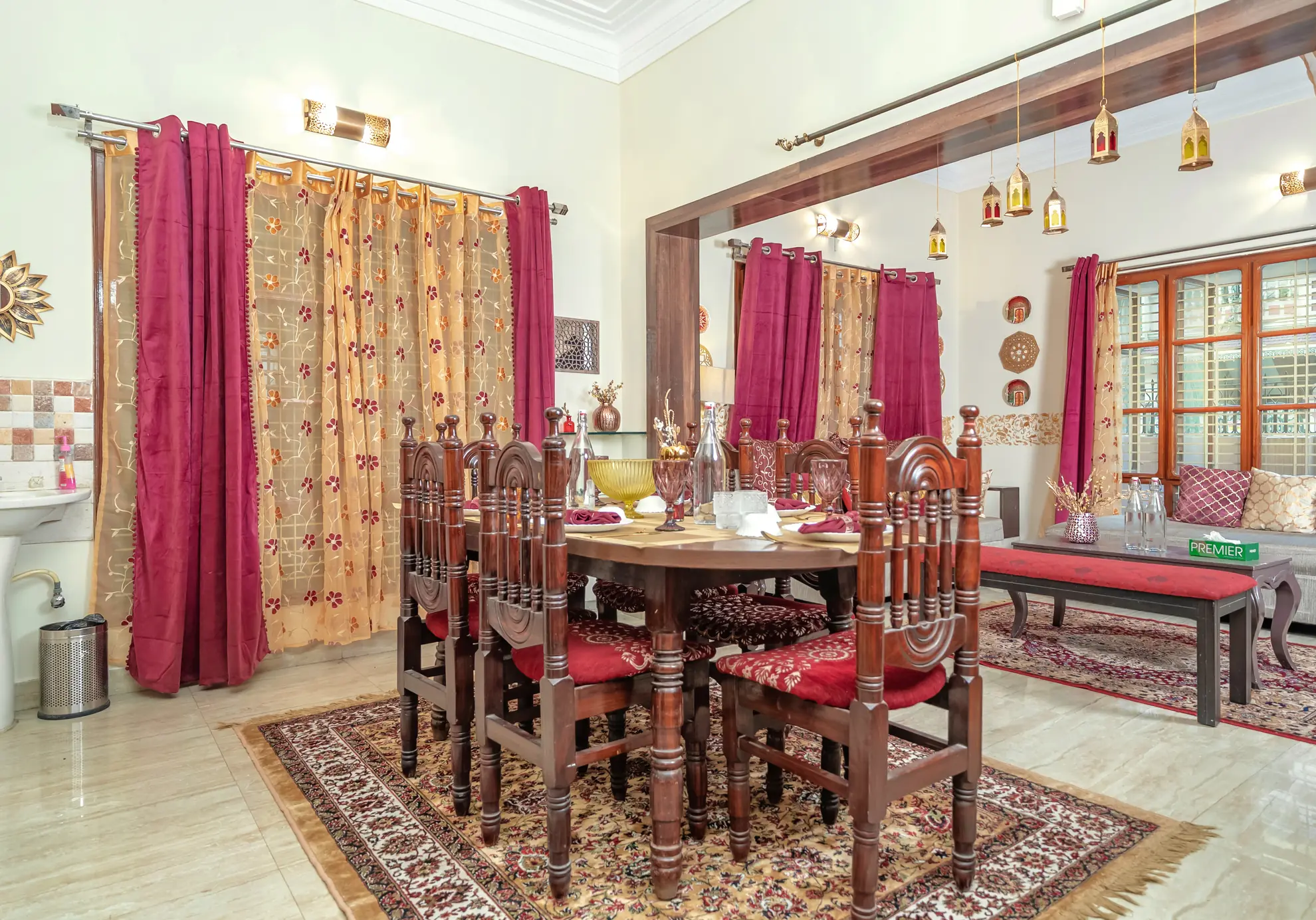 Dining Area at Namma Morocco